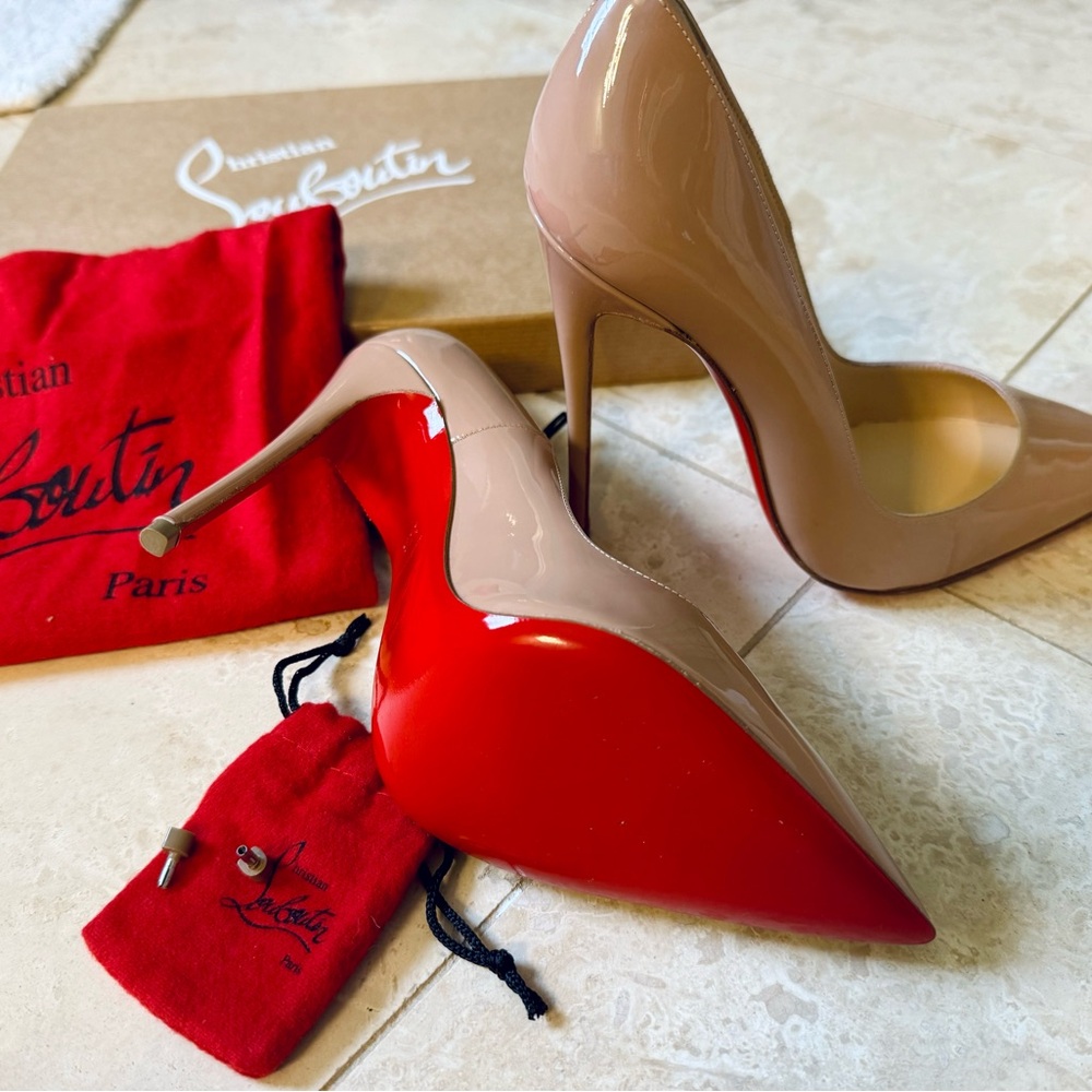 Christian Louboutin So Kate heels in size 5.5:

-